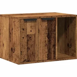 Kattenbakkast 60x40x40 cm bewerkt hout kleurig>vidaXL Discount