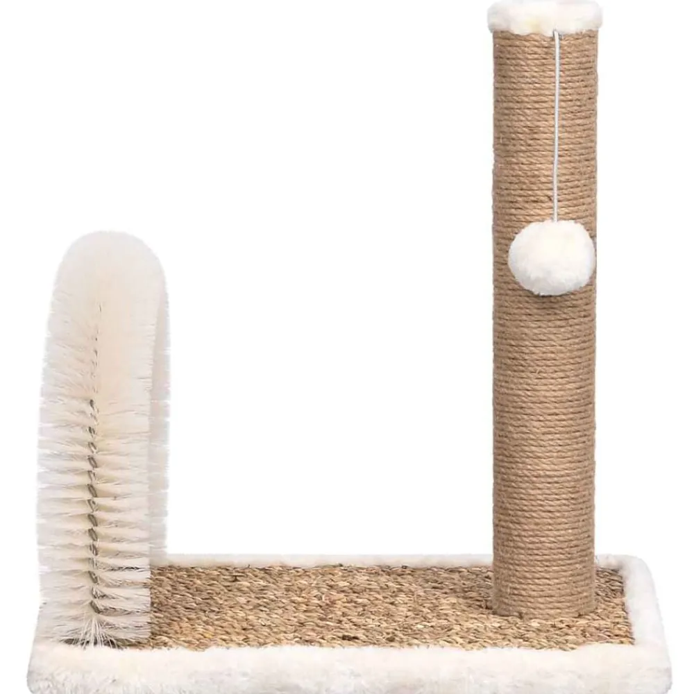 Kattenkrabpaal met borstelboog en krabpaal>vidaXL Best