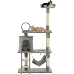 Kattenkrabpaal met sisal krabpalen 140 cm>vidaXL Clearance