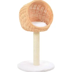 Kattenkrabpaal met sisal krabpaal natuurlijk wilgenhout>vidaXL Outlet