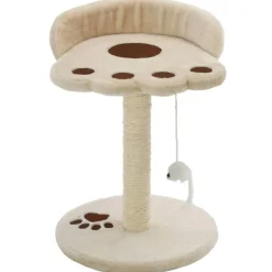 Kattenkrabpaal met sisal krabpaal 40 cm en bruin>vidaXL Best