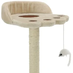 Kattenkrabpaal met sisal krabpaal 40 cm en bruin><noscript><img width=