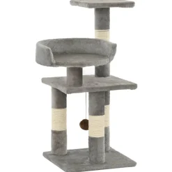 Huisdierbenodigdheden*vidaXL Kattenkrabpaal met sisal krabpalen 65 cm Grijs