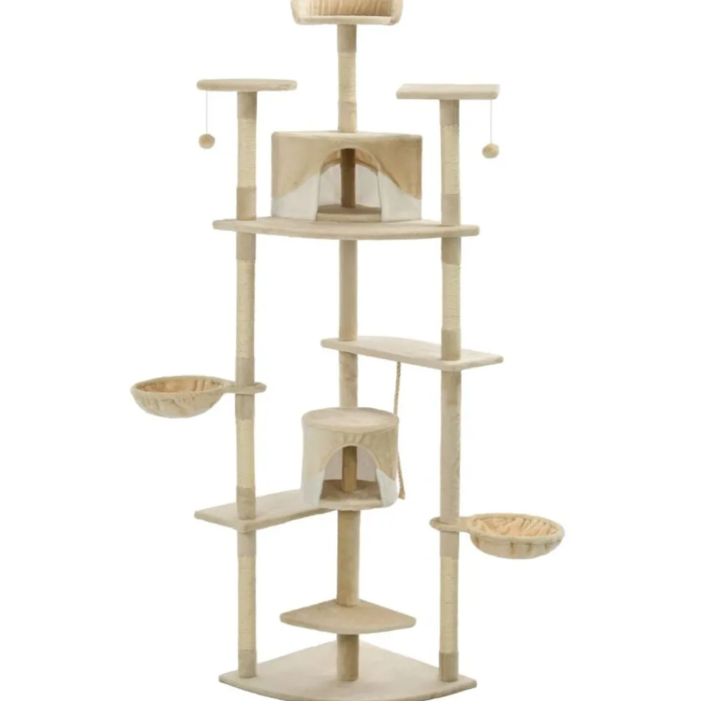 Kattenkrabpaal met sisal krabpalen 203 cm>vidaXL