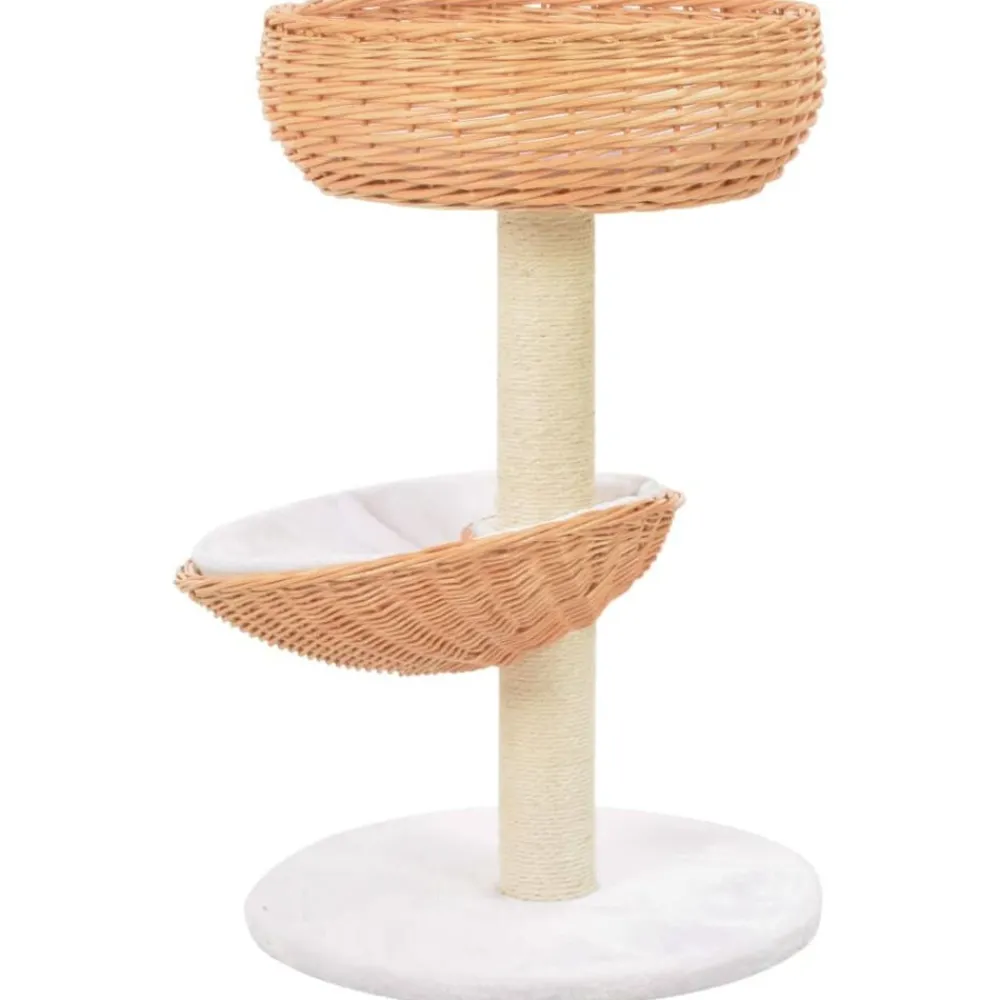 Kattenkrabpaal met sisal krabpaal natuurlijk wilgenhout>vidaXL Hot