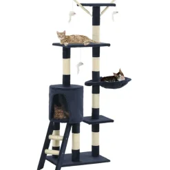 Kattenkrabpaal met sisal krabpalen 138 cm>vidaXL Clearance