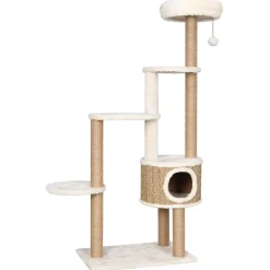 Huisdierbenodigdheden*vidaXL Kattenmeubel met luxe kussen en krabpalen 148 cm zeegras