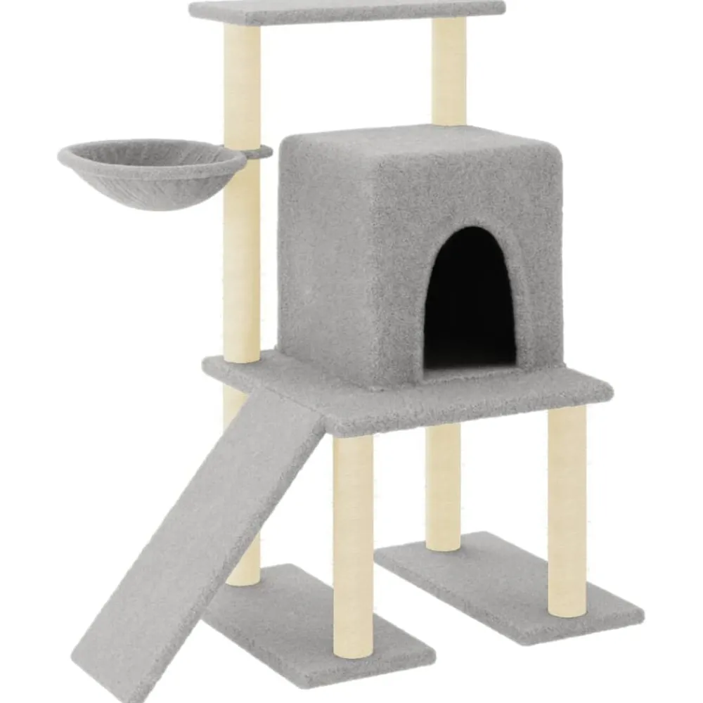 Kattenmeubel met sisal krabpalen 96,5 cm>vidaXL Hot