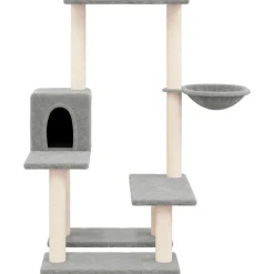 Kattenmeubel met sisal krabpalen 94,5 cm><noscript><img width=