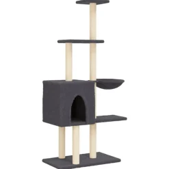 Kattenmeubel met sisal krabpalen 145 cm>vidaXL Clearance