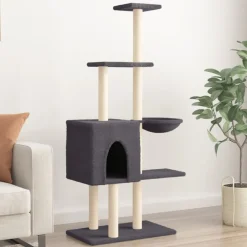 Kattenmeubel met sisal krabpalen 145 cm>vidaXL Clearance