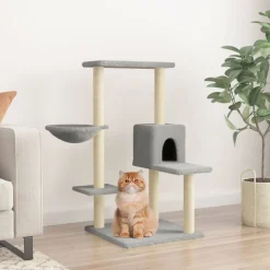 Kattenmeubel met sisal krabpalen 95 cm>vidaXL Outlet