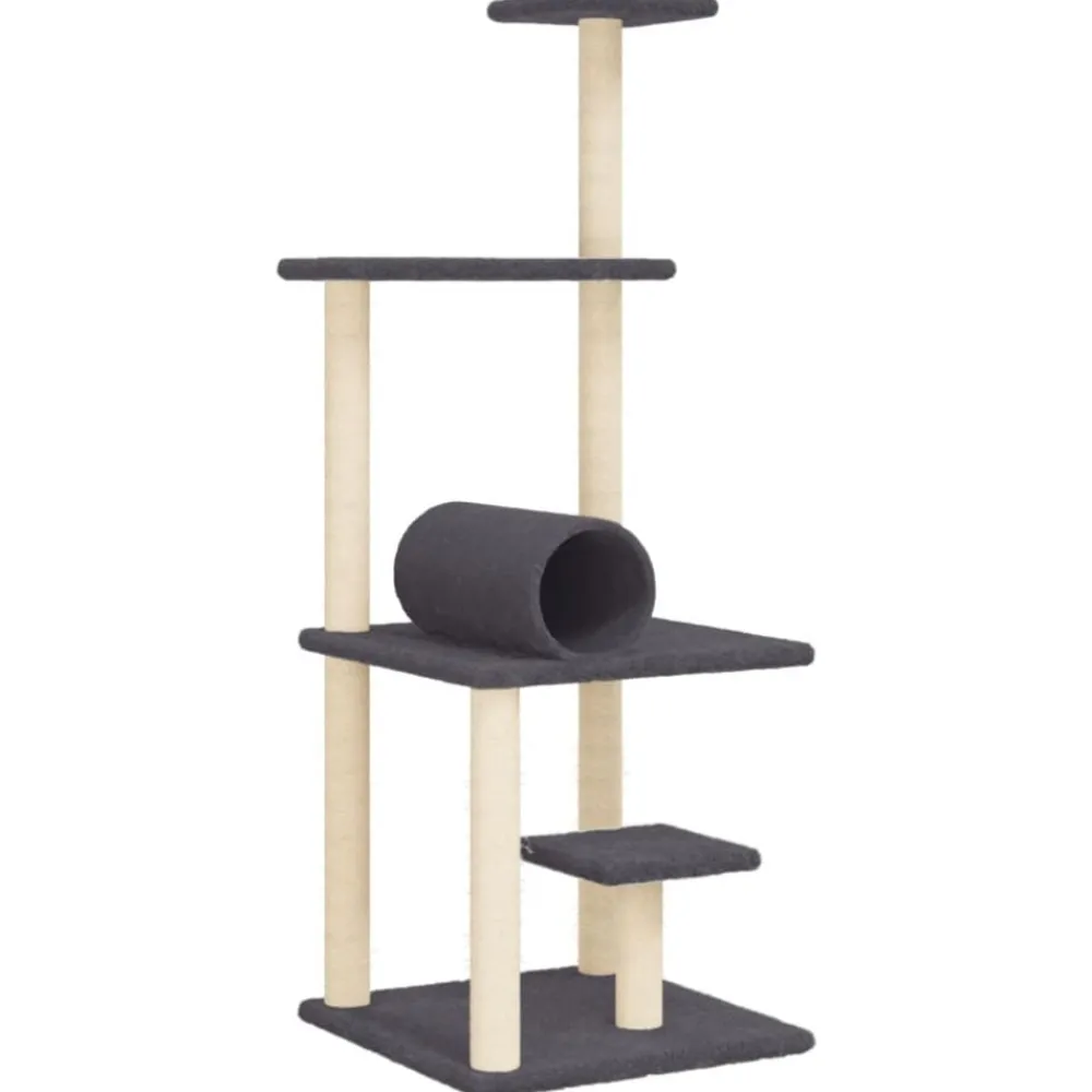 Kattenmeubel met sisal krabpalen 136 cm>vidaXL Discount