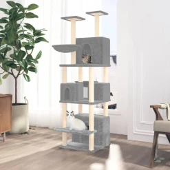 Kattenmeubel met sisal krabpalen 180 cm>vidaXL New