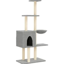 Kattenmeubel met sisal krabpalen 145 cm>vidaXL Outlet