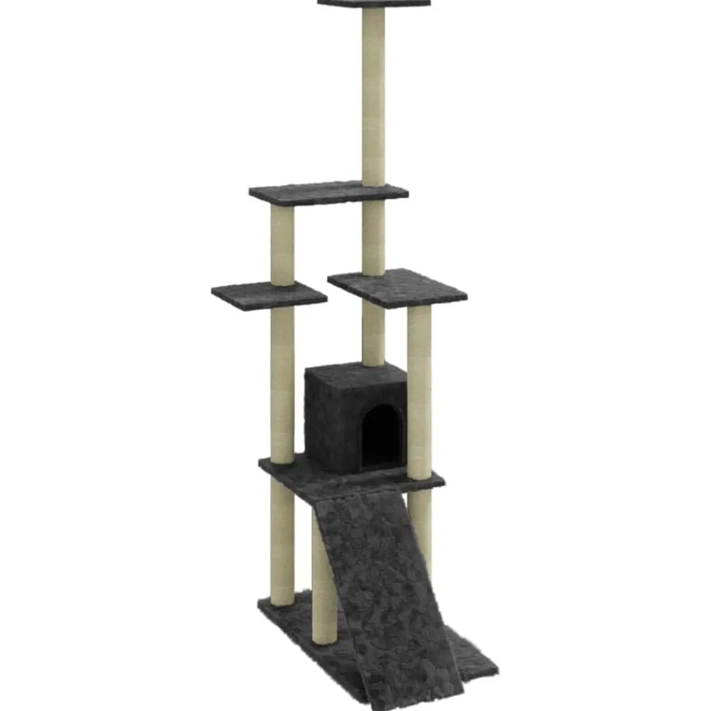 Kattenmeubel met sisal krabpalen 155 cm>vidaXL Outlet