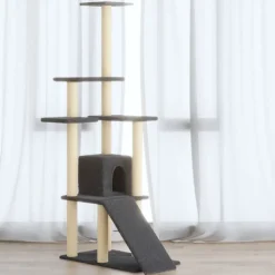Kattenmeubel met sisal krabpalen 155 cm>vidaXL Outlet