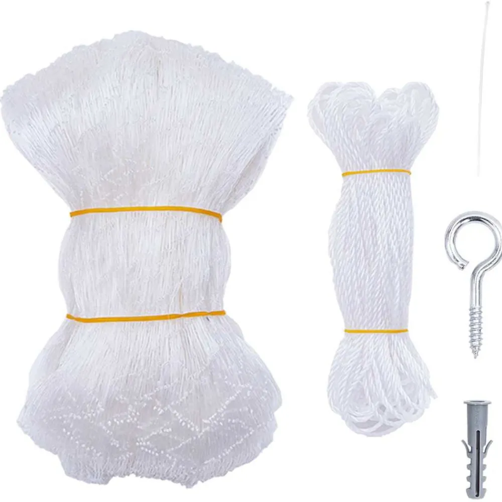 Kattennet Transparant 3x2 m Nylon>vidaXL New