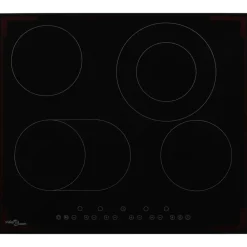 Keuken & Eetkamer*vidaXL Keramische kookplaat met 4 kookzones aanraakbediening 6600 W