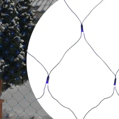 Kerstnetverlichting 306 LED's binnen en buiten 3x3 m>vidaXL Online