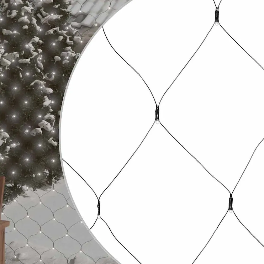 Kerstnetverlichting 204 LED's binnen en buiten 3x2 m>vidaXL Sale