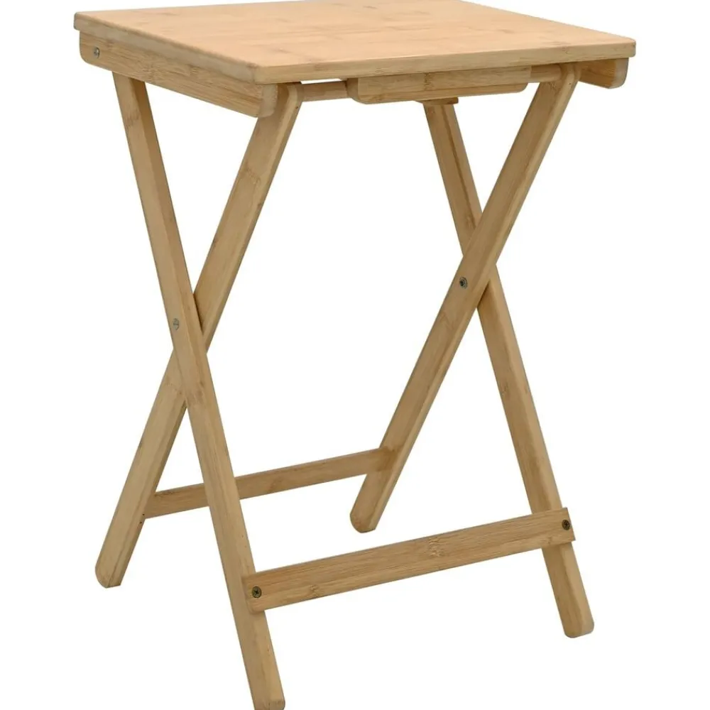 Keuken Tafel Naturel 40 x 30 x 53,5 cm Bamboe>vidaXL