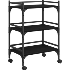 Keuken Trolley 50 x 35 x 75.5 cm Bewerkt hout>vidaXL Online
