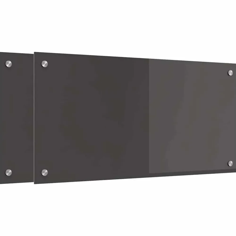 Keukenachterwand 2 pcs 80 x 40 cm gehard glas>vidaXL Sale