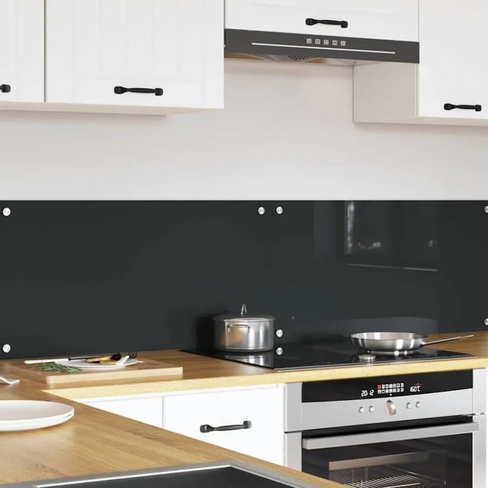 Keukenachterwand 2 pcs 80 x 40 cm gehard glas>vidaXL Sale