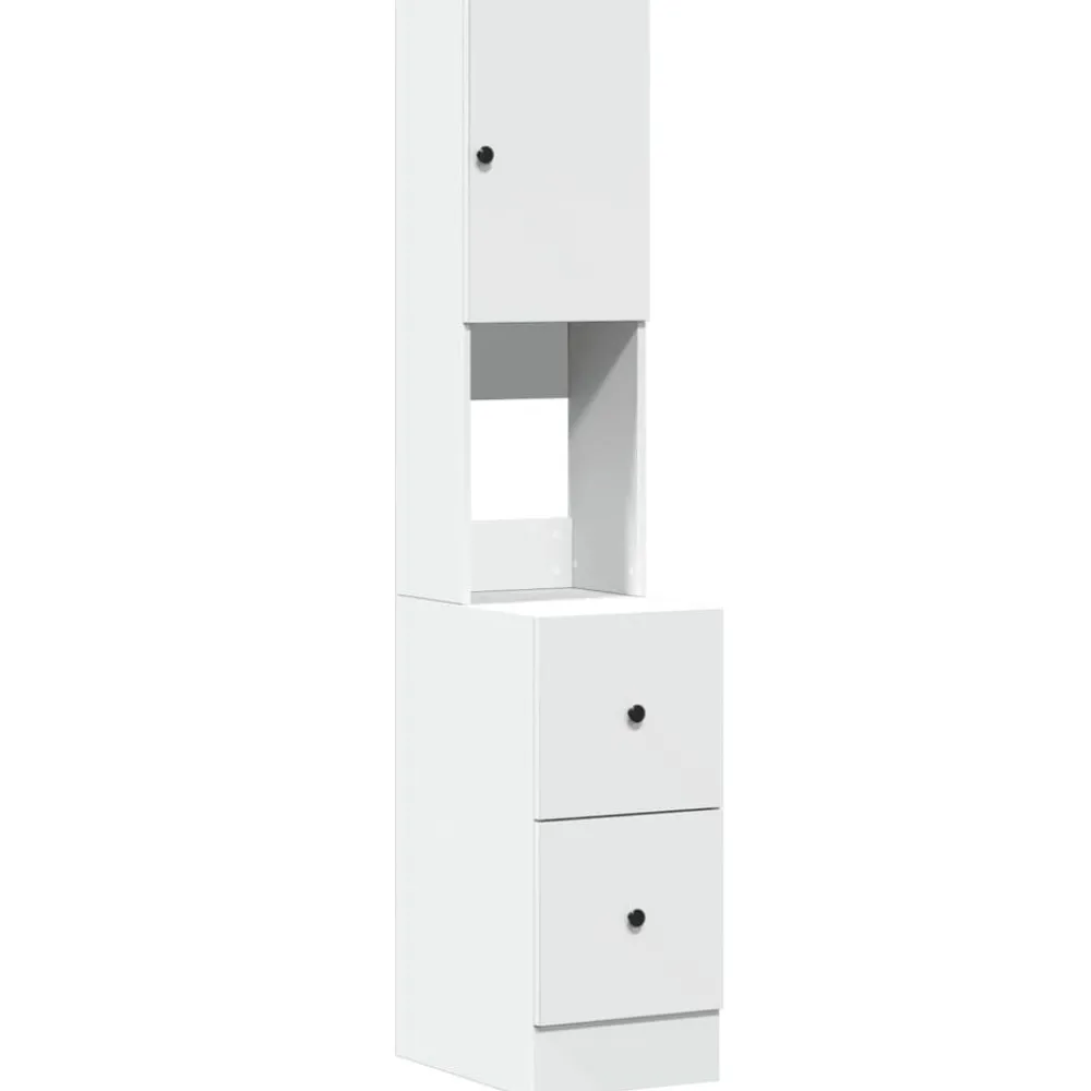 Kasten & Opbergmeubelen*vidaXL Keukenkast 35x50x180 cm bewerkt hout Wit