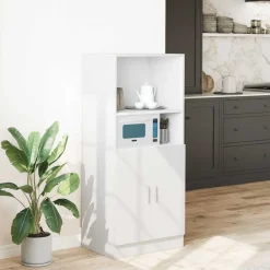 Keukenkast 57x41,5x131,5 cm bewerkt hout>vidaXL Best