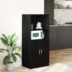 Keukenkast 57x41,5x131,5 cm bewerkt hout>vidaXL Best