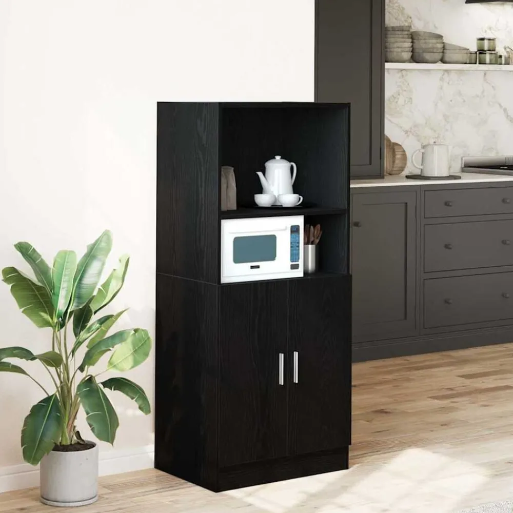 Keukenkast 57x41,5x131,5 cm bewerkt hout>vidaXL Best