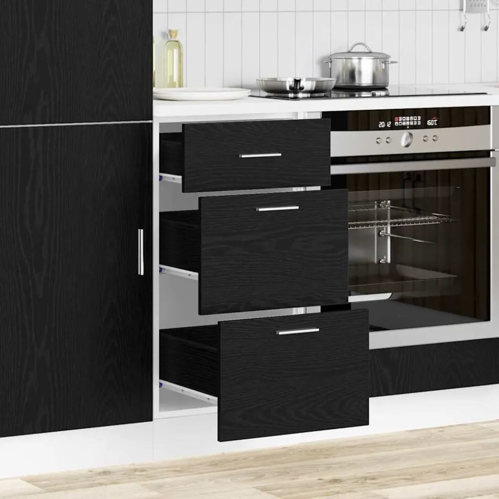 Keukenonderkast 40 x 46 x 81,5 cm Bewerkt hout>vidaXL Discount