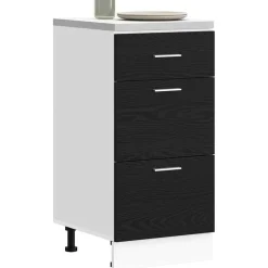 Keukenonderkast 40 x 46 x 81,5 cm Bewerkt hout><noscript><img width=