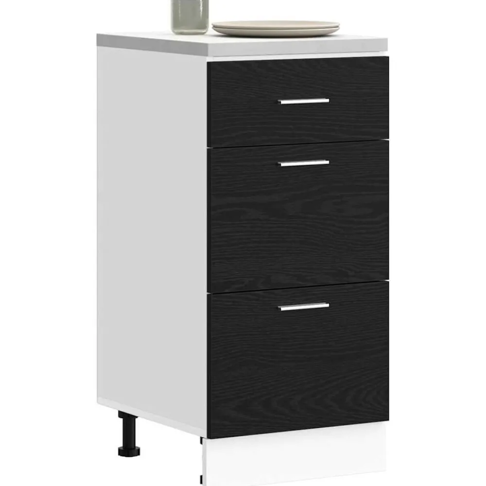 Keukenonderkast 40 x 46 x 81,5 cm Bewerkt hout>vidaXL Discount