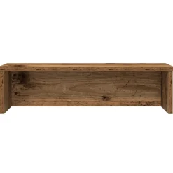 Keuken & Eetkamer*vidaXL Keukenrek stapelbaar 50x15x16 cm bewerkt hout kleurig Oud hout
