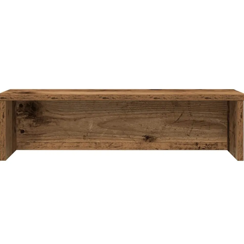 Keuken & Eetkamer*vidaXL Keukenrek stapelbaar 50x15x16 cm bewerkt hout kleurig Oud hout