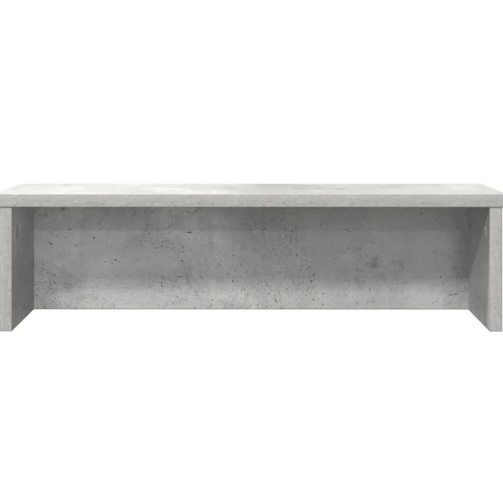 Keuken & Eetkamer*vidaXL Keukenrek stapelbaar 50x15x16 cm bewerkt hout Betongrijs