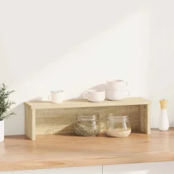 Keukenrek stapelbaar 50x15x16 cm bewerkt hout kleur>vidaXL Hot