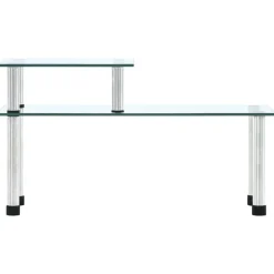 Keukenschap 45x16x26 cm gehard glas transparent>vidaXL Hot