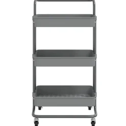 Keukentrolley 3-laags 42x35x85 cm ijzer en ABS><noscript><img width=