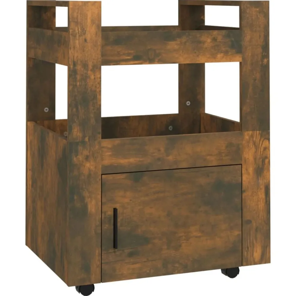 Keukentrolley 60x45x80 cm bewerkt hout kleurig>vidaXL Sale