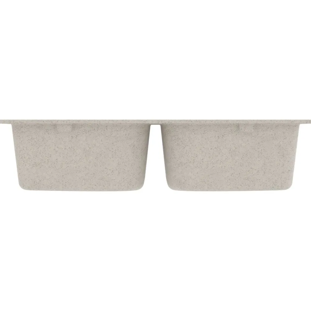Keukenwasbak 76 x 48 x 30 cm Kwarts en hars>vidaXL Sale