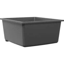Sanitair & Loodgietersbenodigdheden*vidaXL Keukenwasbak 38 x 44 x 20 cm Graniet Grijs