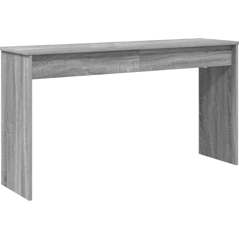 Kunst & Entertainment*vidaXL Keyboardstand 120 x 32 x 64 cm Bewerkt hout Grijs sonoma