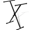 Kunst & Entertainment*vidaXL Keyboardstandaard verstelbaar enkelvoudig X-frame