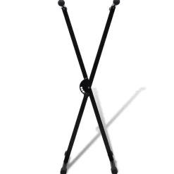 Kunst & Entertainment*vidaXL Keyboardstandaard verstelbaar enkelvoudig X-frame