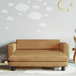 Kinderbank met voetensteun 100x50x30 cm fluweel>vidaXL Sale