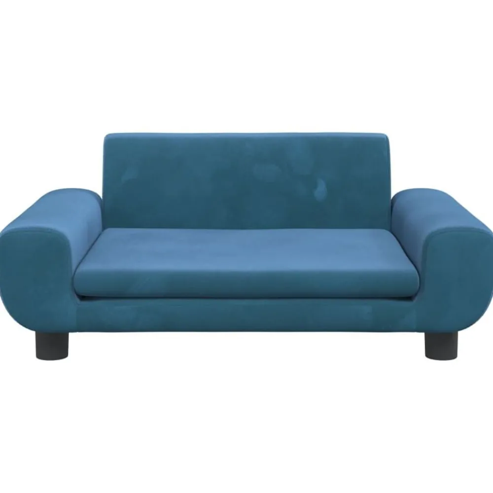 Kinderbank 70x45x33 cm fluweel>vidaXL Outlet
